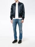 Rockstud bomber jacket