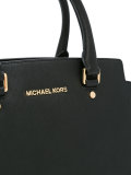logo plaque tote bag 
