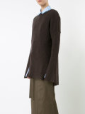 ribbed detail jumper 
