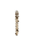 hanging embossed stone earrings