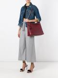 embossed detail tote bag 