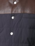 panelled padded gilet