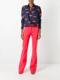 lips allover print shirt
