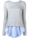shirt trim sweatshirt 