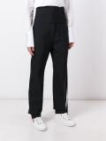 button fastening classic leg trousers