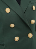 peaked lapel blazer