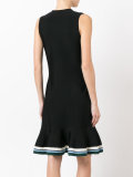 flared hem dress 