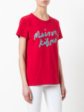 logo handwriting print T-shirt
