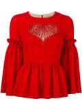 flared blouse