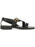 stud embellished sandals