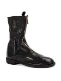 front zip boots