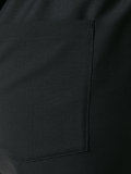 lace trim cropped trousers