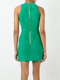 lace up mini dress