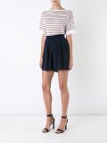 striped boat neck sweater