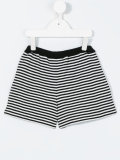 striped shorts