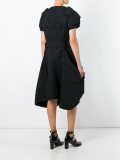 puff-ball jacquard dress 