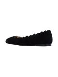 scalloped ballerinas