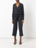 wrap belted jumpsuit 