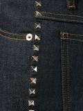 'Rockstud' 直筒牛仔裤