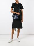 reversible satin dress