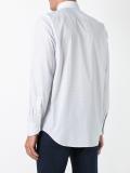 geometric print motif shirt