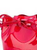 drawstring bucket cross body bag