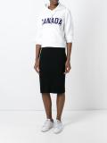 Canada cropped hoodie