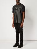contrast panel T-shirt