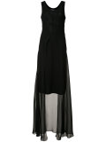 sheer maxi dress