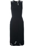 sequin embellished rose dress
