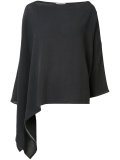 asymmetric poncho top