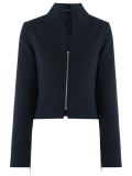 crop zipped jacket