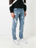 paint effect jeans 