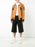 patched varsity jacket