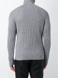 ribbed roll neck jumper