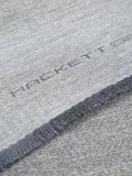 contrast trim scarf