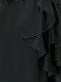 ruffled detail blouse