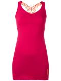 embroidered back tank top