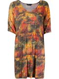 printed beach dress