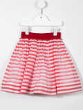 striped skirt