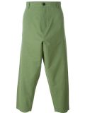 'Savage' drop-crotch trousers