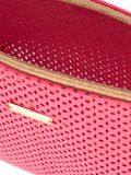 open knit pouch