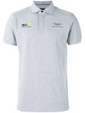 chest print polo shirt