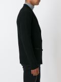 notched lapel cardigan