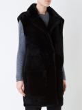 sleeveless coat