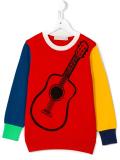 guitar print Lucky jumper