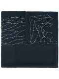 embellished scarf