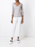 superfine v-neck sweater