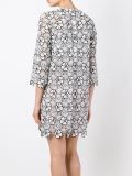 flower motif party dress