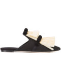 fringed slippers